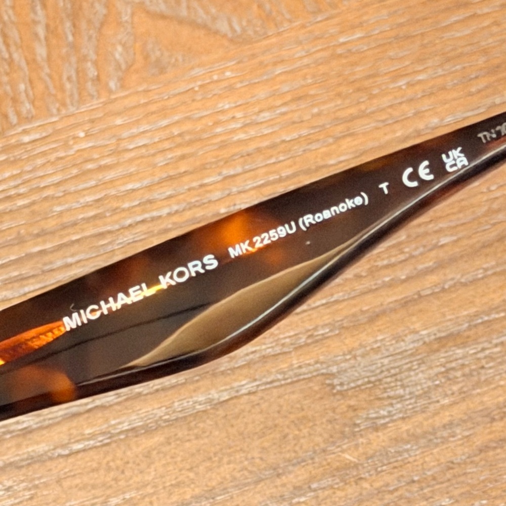 Michael Kors Brown Tortoise Sunglasses - Picture 5 of 6